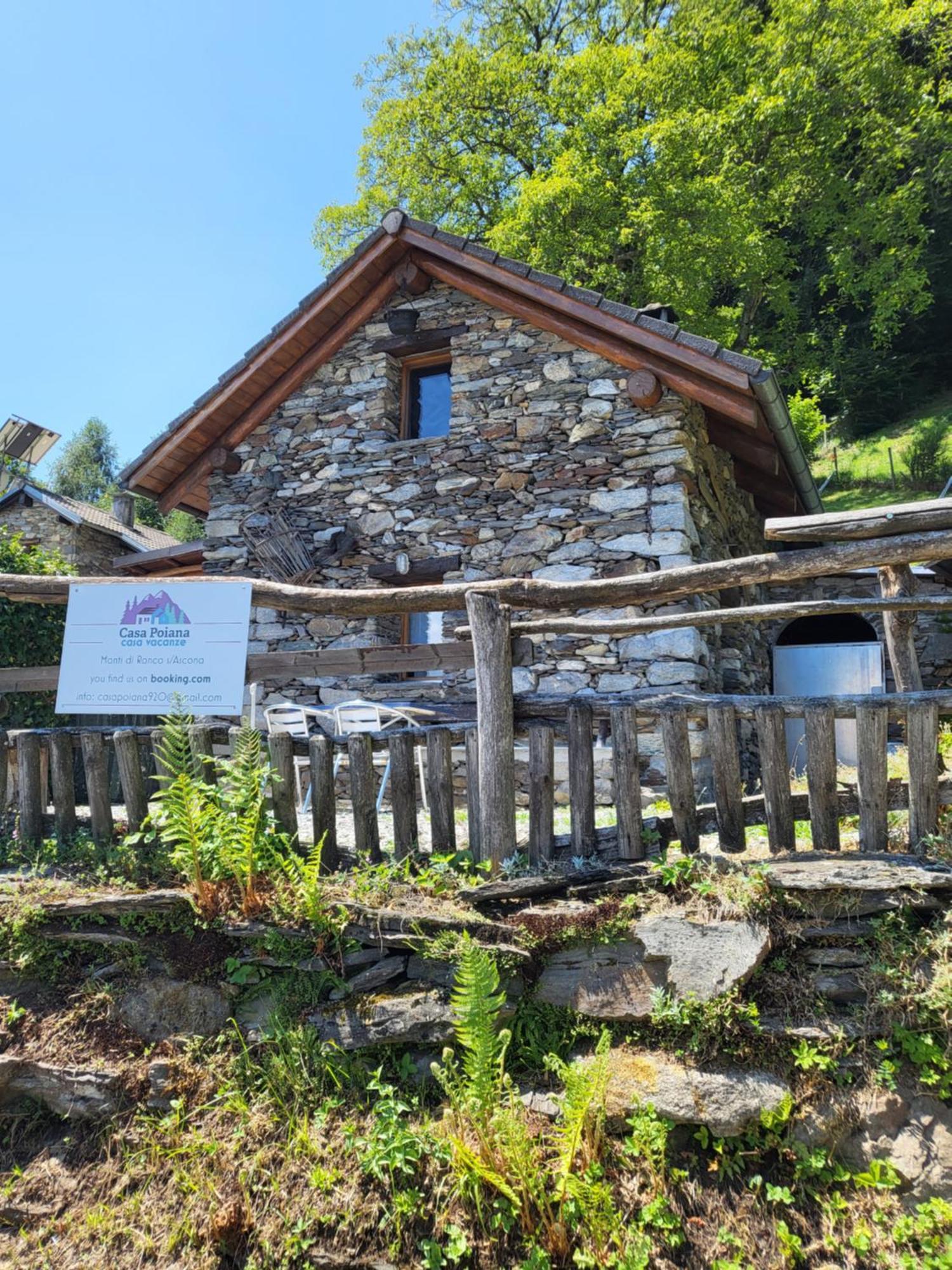 Casa Poiana Villa Ronco sopra Ascona Buitenkant foto