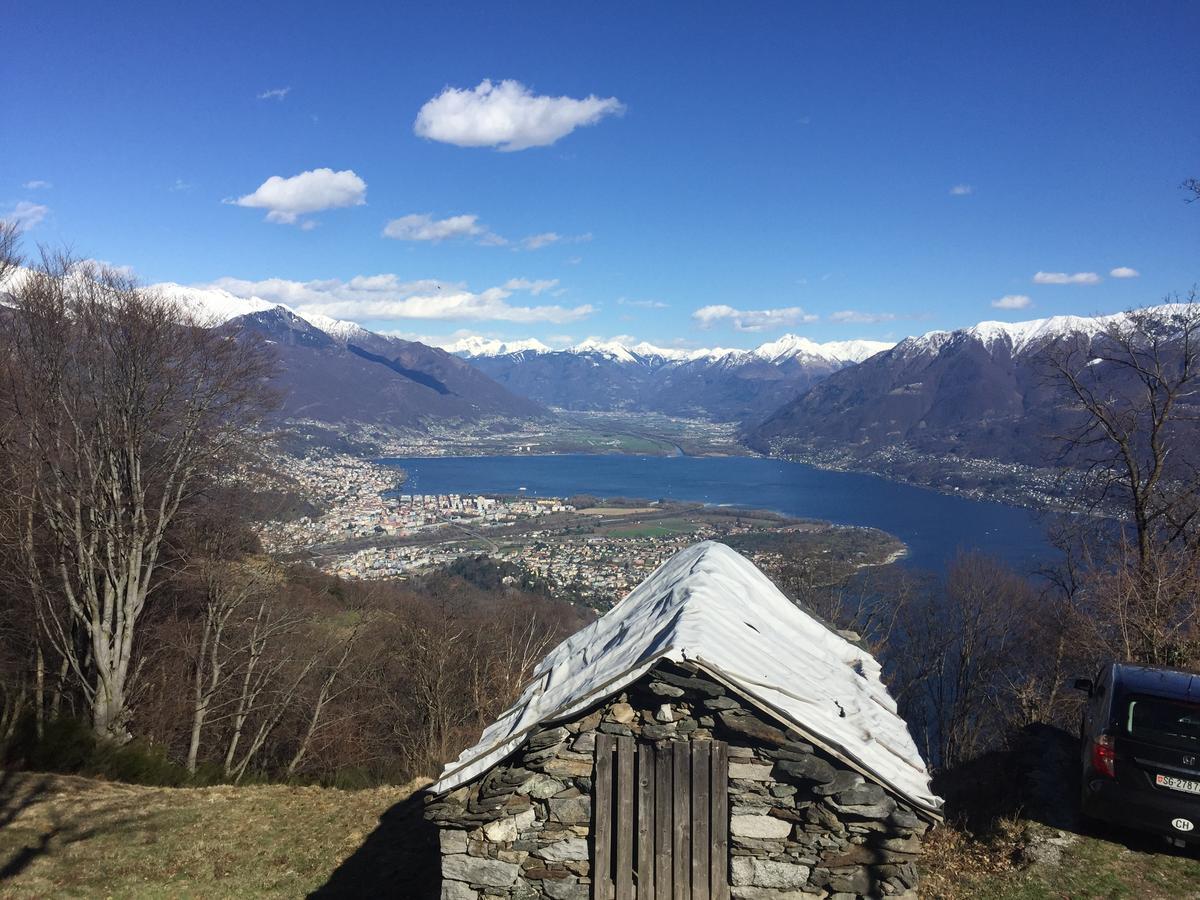 Casa Poiana Villa Ronco sopra Ascona Buitenkant foto